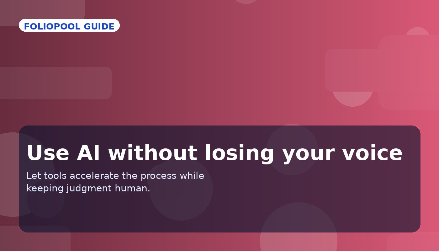 FolioPool Blog ai-workflow
