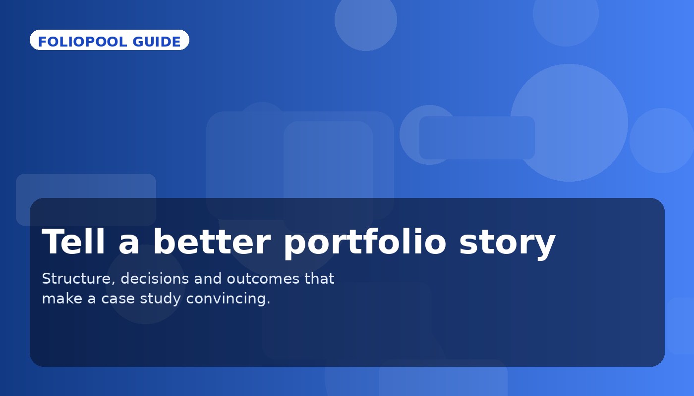 FolioPool Blog portfolio-story