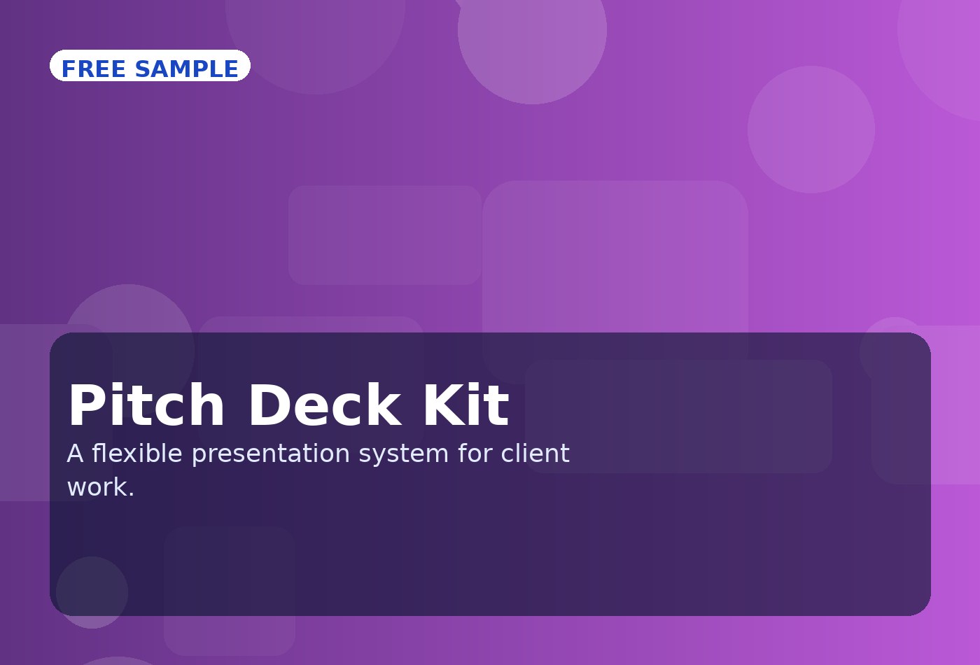 FolioPool presentation-kit