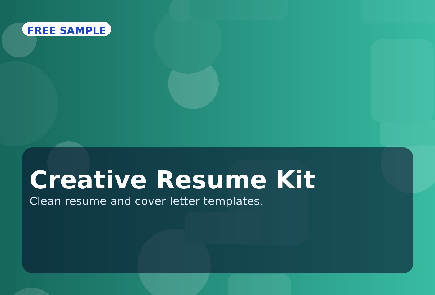 FolioPool resume-kit