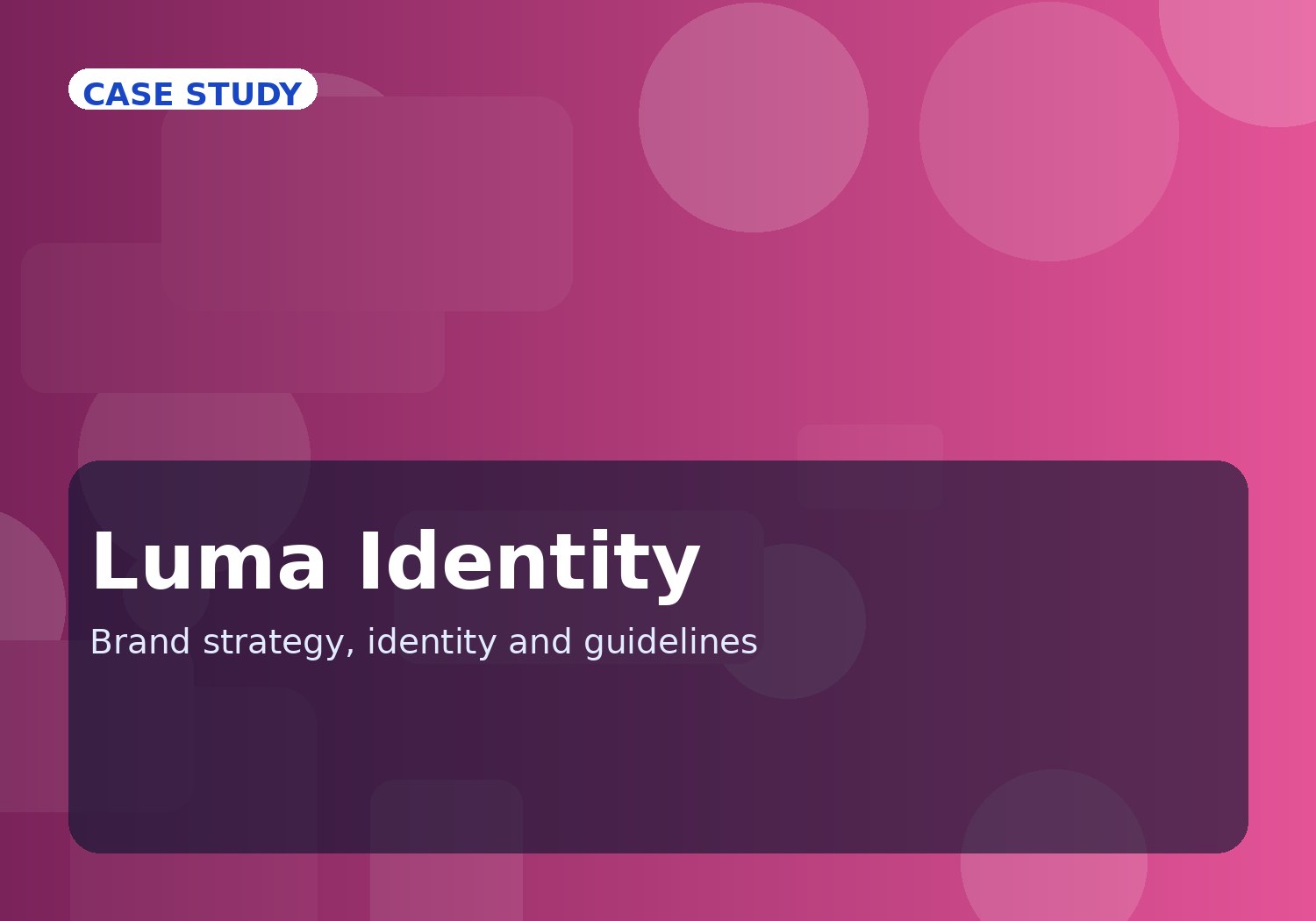 Luma — Brand Identity System